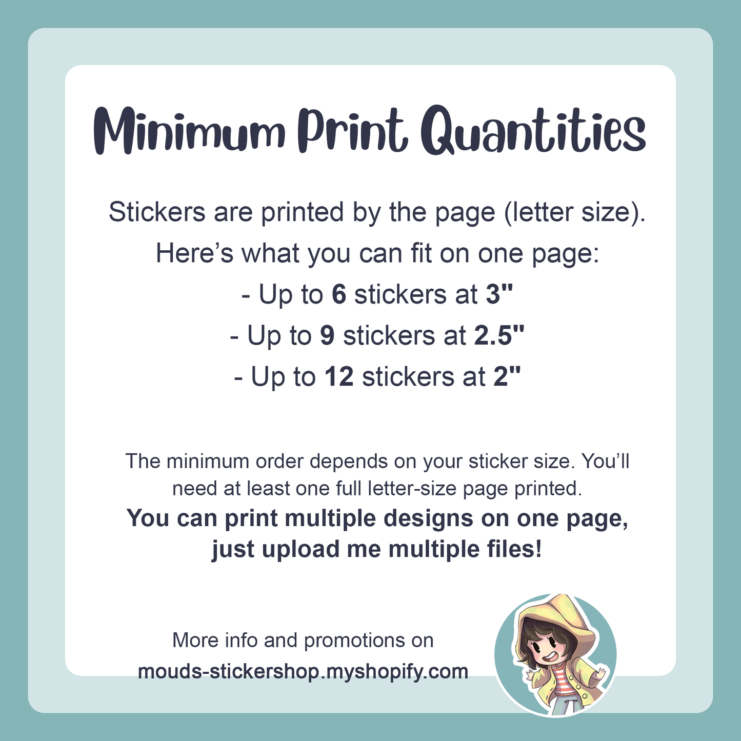 POD Vinyl Die Cut Stickers