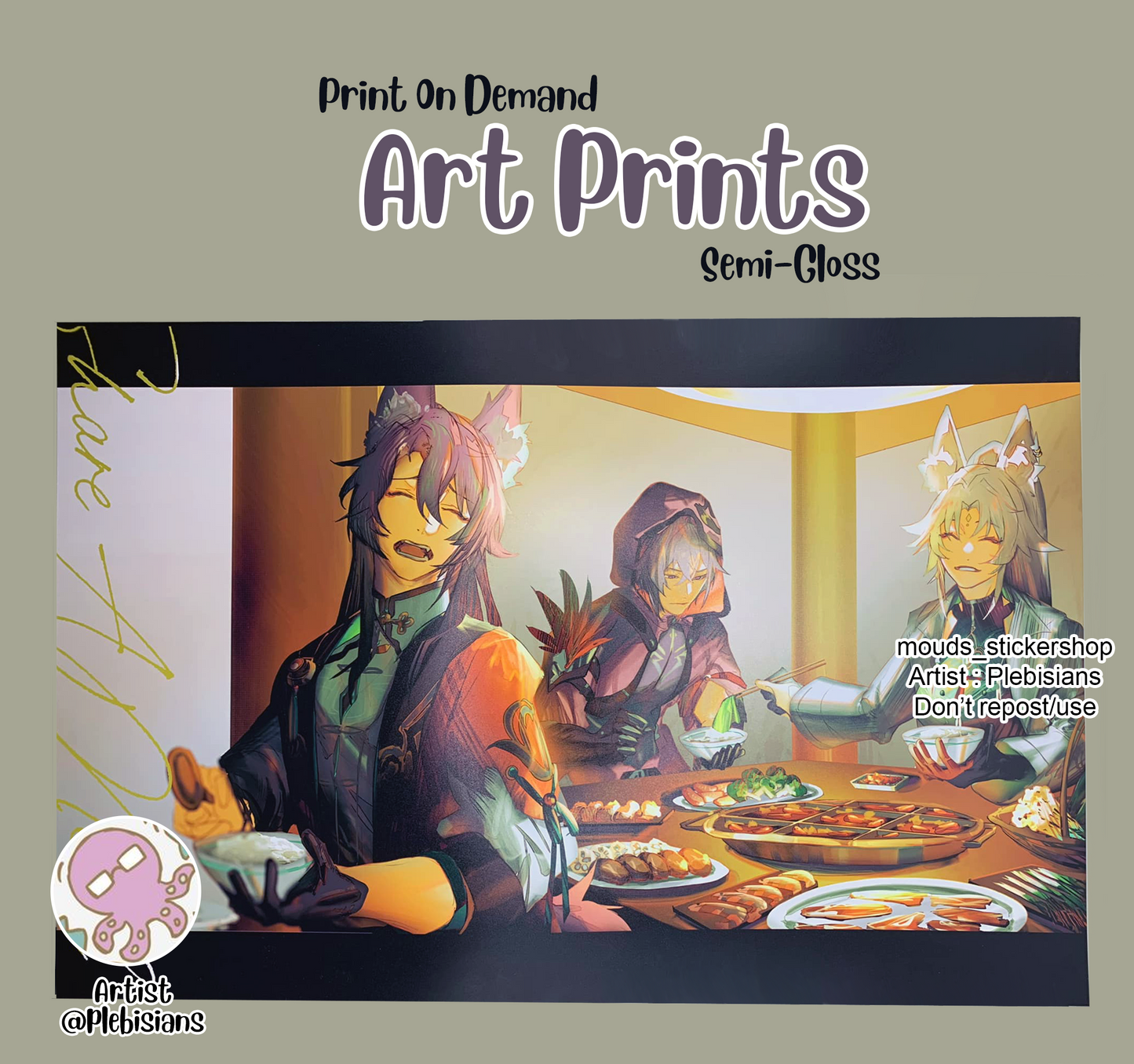 POD 11"x17" Prints -PICK-UP ONLY-